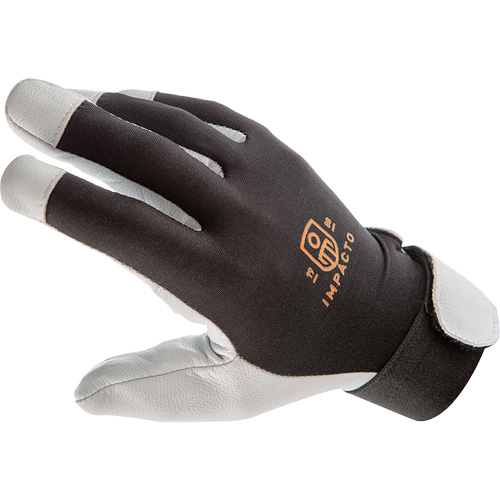 Anti-Vibration Air Glove&reg;, Size 2X-Large, Pearl Leather Palm - Impacto BG413XXL
