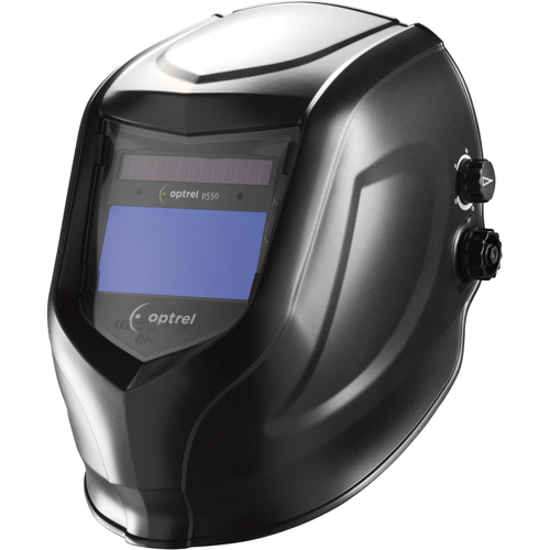 Masques de soudage p550, 3,94" lo x 1,97" la Champ de vision, Teinte 9 - 13, Noir - Optrel 1007.000