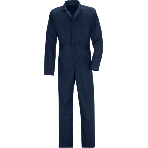 Coveralls, Men's, Navy Blue, Size 50 - Red Kap CT10NV-RG-50