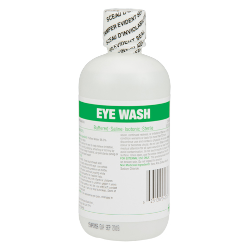 Douche oculaire, Bouteille Plein, 250 ml - Safecross 04075