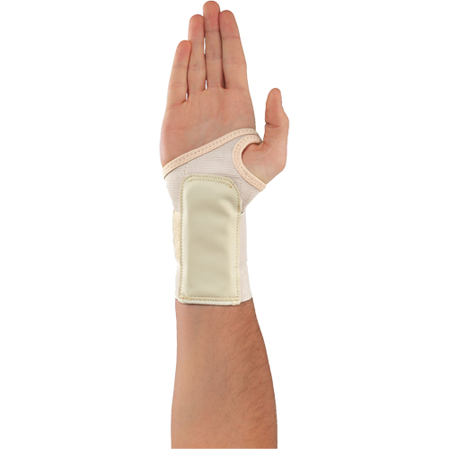 ProFlex&reg; 4000 Single Strap Wrist Support, Elastic, Left Hand, Medium - Ergodyne 70114