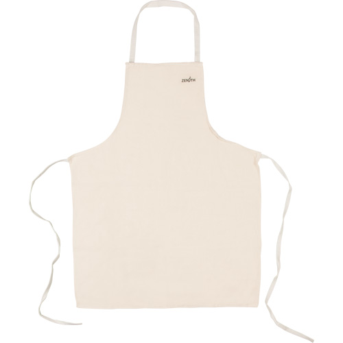 Tablier, Coton, 36" lo x 29" la, Naturel - Produits de sécurité Zenith 