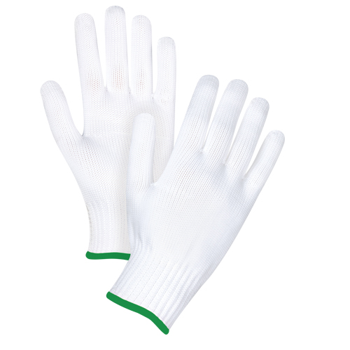 Seamless String Knit Gloves, Polyester, 10 Gauge, Medium - Zenith Safety Products 