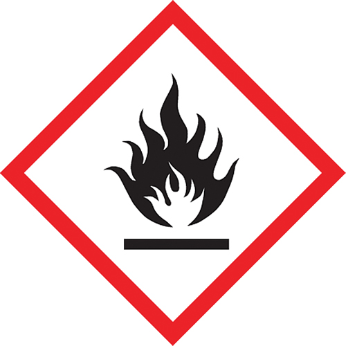 GHS Pictogram Labels, Vinyl, Roll, 2" L x 2" W - Accuform NMC LZH611EV2