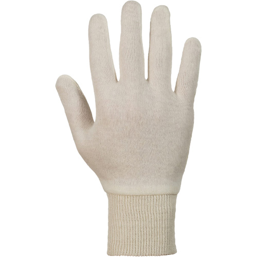 Gants tricot&eacute;s Superior ML80K, Taille unique, Blanc, Non doubl&eacute;, Poignet en tricot - Superior Glove Works Ltd. ML80K