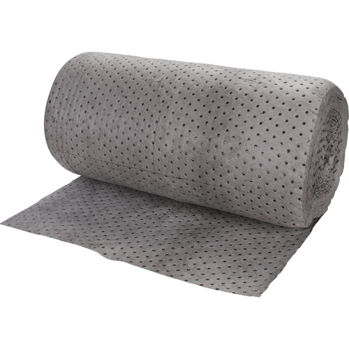 Premium Bonded Sorbent Rolls, Mediumweight, 150' L x 30" W, 40 gal. Absorbancy - Zenith Safety Products 