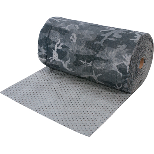 Premium Camouflage Sorbents, Heavyweight, 150' L x 30" W, 50 gal. Absorbancy - Zenith Safety Products 
