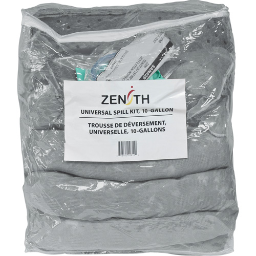 Trousse de lutte contre les d&eacute;versements de premi&egrave;re qualit&eacute; pour camion, Universel, Sac, Absorbance de 10 gal. US - Produits de sécurité Zenith 
