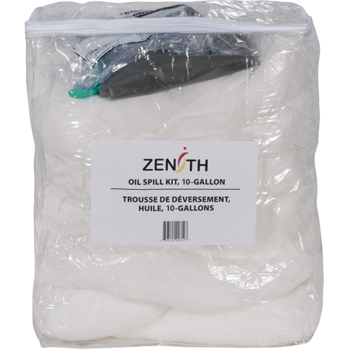 Trousse de d&eacute;versement de premi&egrave;re qualit&eacute; pour camion, Huile seulement, Sac, Absorbance de 10 gal. US - Produits de sécurité Zenith 