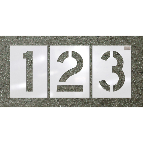 Parking Lot Stencils, Pictogram, 6" x 4" - C.H. Hanson 70355
