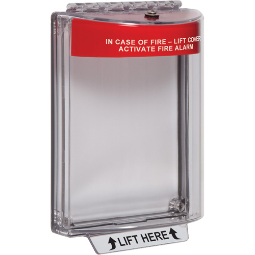 Universal Stopper&reg; Fire Alarm Covers, Flush - STI STI-13010FR