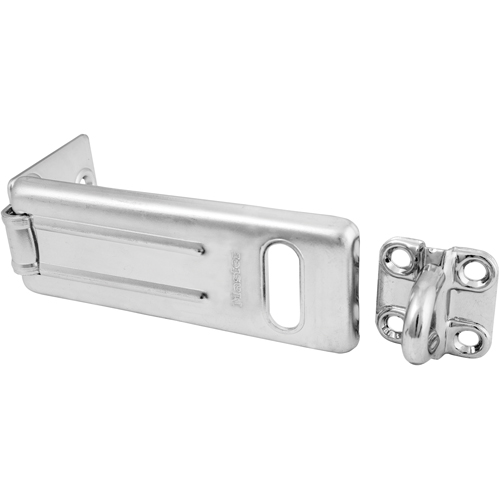 Moraillon de s&eacute;curit&eacute; g&eacute;n&eacute;rale en acier tremp&eacute;, Argent - Master Lock 704DPF