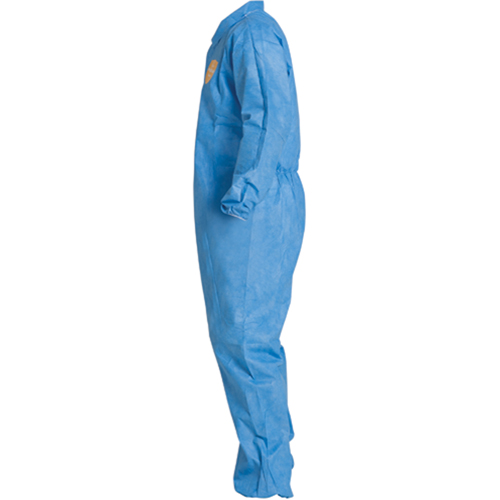 ProShield&reg; 10 Coveralls, X-Large, Blue, SMS - Dupont Personal Protection PB125SB-XL