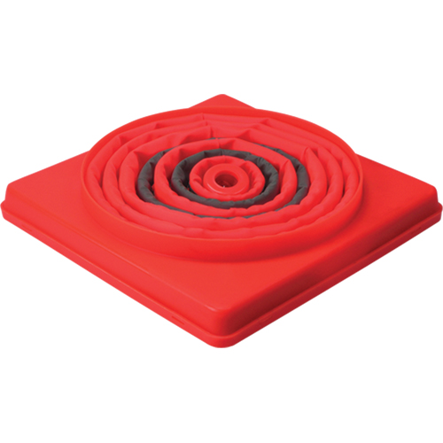 Collapsible Lighted Cone, 28" H, Orange - Accuform NMC FBC408