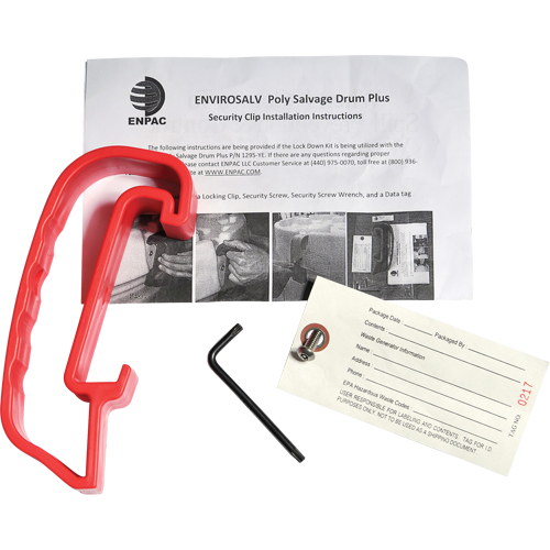 Envirosalv Lock Down Security Kit - Enpac 1295-LK