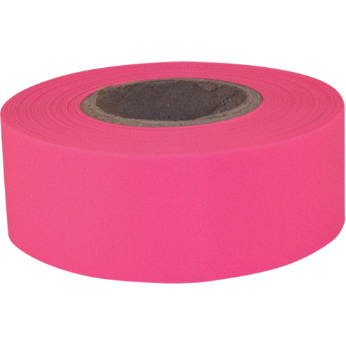 Ruban de signalisation Sub-Zero, 1,2" la x 150' lo, Rose fluorescent - C.H. Hanson 17006