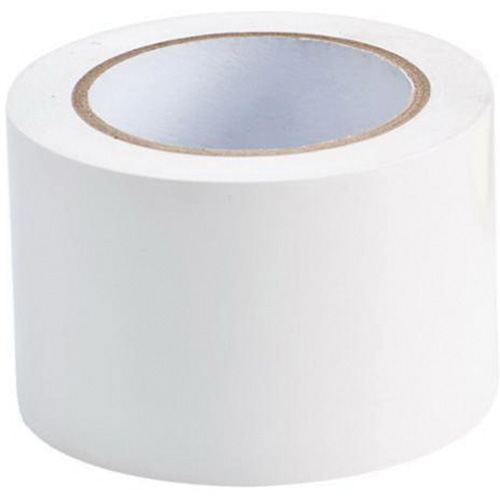 Ruban de marquage pour planchers, 3" x 108', Vinyle, Blanc - Brady 58253