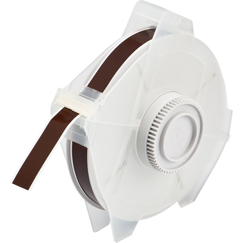 Printer Tape, Polyester, Brown, 0.5" Width - Brady 76646