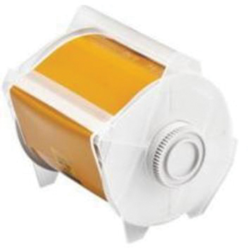 Printer Tape, Polyester, Ochre, 4" Width - Brady 97738