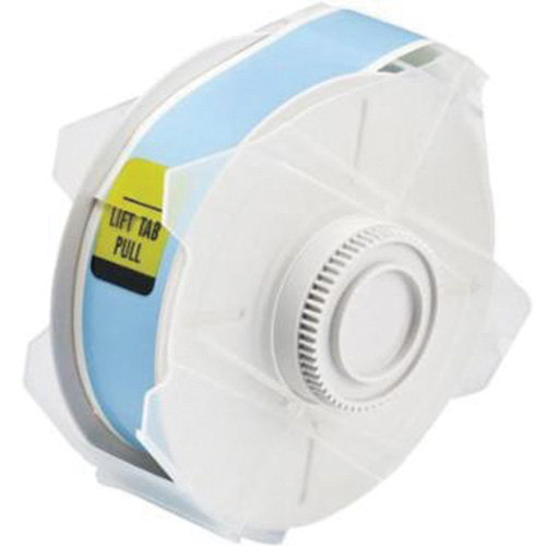 Ruban pour &eacute;tiqueteuse, Polyester, Bleu ciel, Largeur de 1,125" - Brady 97744
