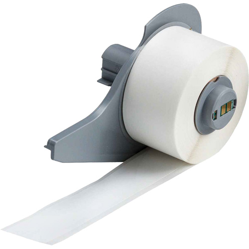 Indoor Label Printer Tape, Polypropylene, White, 1" Width - Brady M7C-1000-529