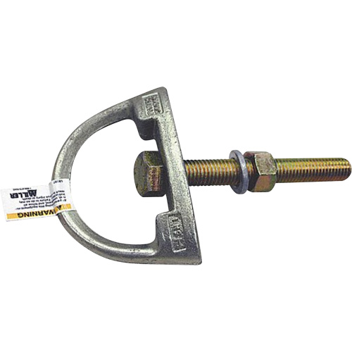 Miller&reg; Anchorage Connector with Hardware, D-Ring, Permanent Use - PIP Global Safety 416/