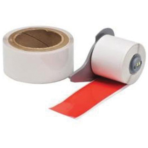 Floor Marking Printer Tape, Polyester, Red, 2" Width - Brady M7-2000-483-RD-KT