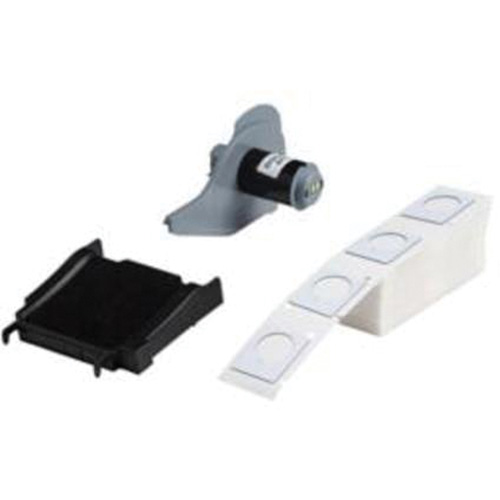 &eacute;tiquettes sur&eacute;lev&eacute;s pour panneau &agrave; bouton-poussoir, Polyester, 1,2" lo x 1,5" h, Blanc - Brady M7-167-593