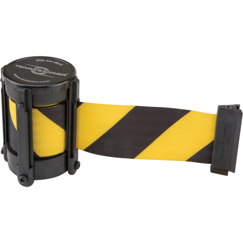 Replacement Cassettes For Utility, Advance & StowAway&reg; TensaBarrier&reg;, 13', Yellow Tape - Tensator CASSETTEMAXNOD4XC