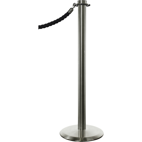 Portable Posts, 34" High, Polished Chrome - Tensator 314U-1P