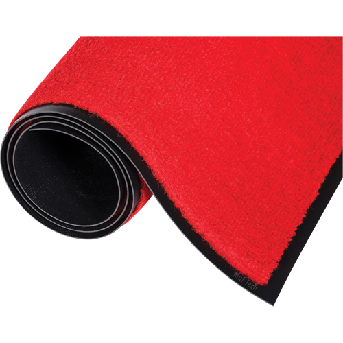 Tapis Proluxe, Essuie-pieds, 4' x 40' x 5/16", Rouge - Mat Tech 6M439SM-40