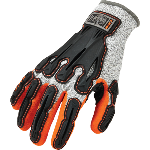 Gants ProFlex 922CR &agrave; r&eacute;duction d'impact dorsal, Grand, Paume en Synth&eacute;tique, Poignet Poignet en tricot - Ergodyne 17094