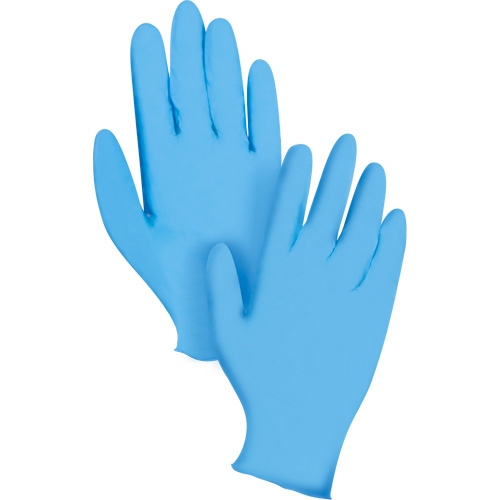 KeepKleen&reg; Disposable Gloves, X-Large, Nitrile, 8-mil, Powder-Free, Blue - Superior Glove Works Ltd. RD8NPF-XL