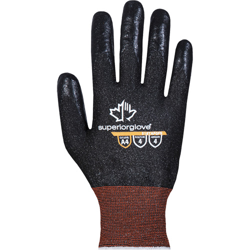 Gants en fibres de filament, 7/Petit, Calibre 18, Rev&ecirc;tement Mousse de nitrile, ANSI/ISEA 105 niveau 4 - Superior Glove Works Ltd. S18TAFGFN-7