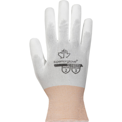 Superior Touch&reg; Coated Gloves, 11/2X-Large, Polyurethane Coating, 13 Gauge, Polyester Shell - Superior Glove Works Ltd. S13WPPU-11