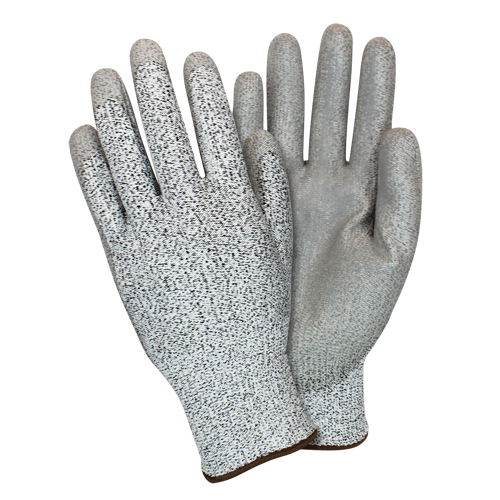 Gants enduits, 11/2T-Grand, Calibre 13, Rev&ecirc;tement Polyur&eacute;thane, ASTM ANSI niveau A3/EN 388 niveau 3/EN 388 niveau D -  GS13-2X-CYPU