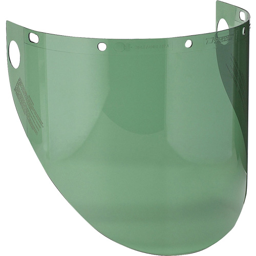 Visi&egrave;re pr&eacute;form&eacute;e Dynamic, Polycarbonate, Teinte Vert - PIP Global Safety EP919PFG/40
