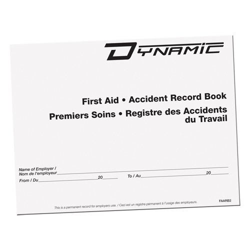 Dynamic Accident Record Book - PIP Global Safety FAARB2