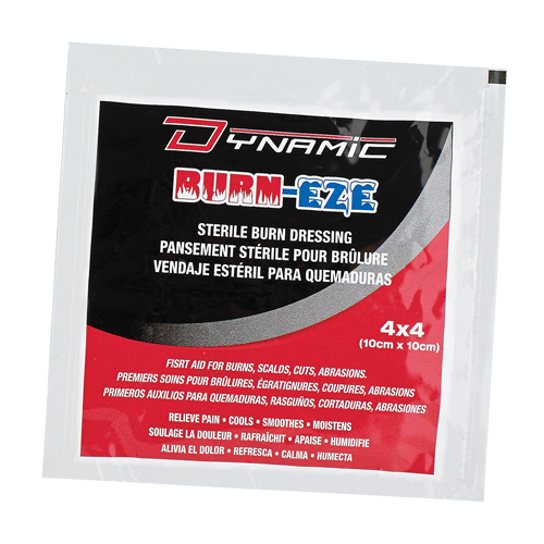 Dynamic Burn-Eze-Burn Dressing, 4" x 4", Class 2 - PIP Global Safety FABF4X4