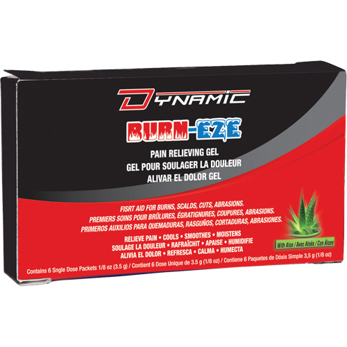 Gel Burn-Eze pour le soulagement de la douleur Dynamic, Gel, Classe 2 - PIP Global Safety FABF35U6