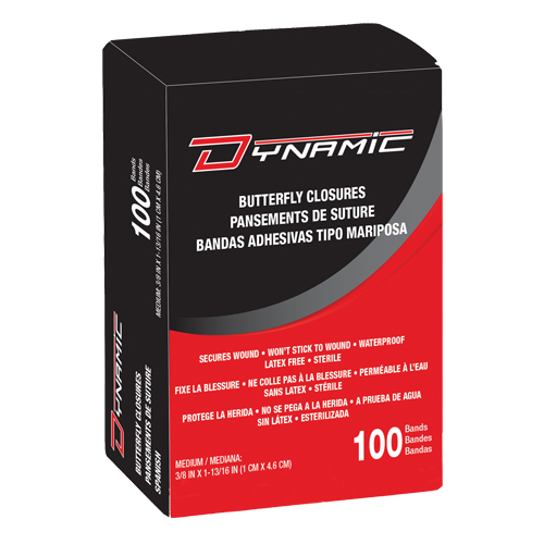 Dynamic Butterfly Closures, Skin Closure, Class 1 - PIP Global Safety FABFM100