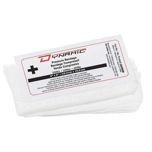 Bandage compressif Dynamic, 6" lo x 6" la - PIP Global Safety FACB006B
