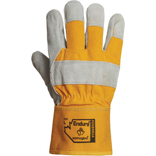 Endura&reg; Winter Fitters Glove, X-Large, Split Leather Palm, Boa Inner Lining - Superior Glove Works Ltd. 66BRBOA-XL
