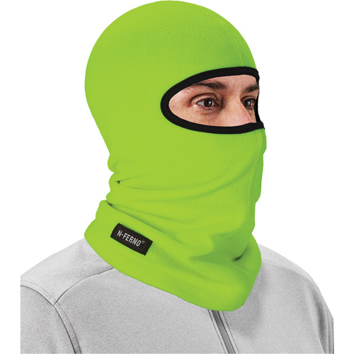 Passe-montagne N-Ferno 6821, Molleton, Vert lime haute visibilit&eacute; - Ergodyne 16829