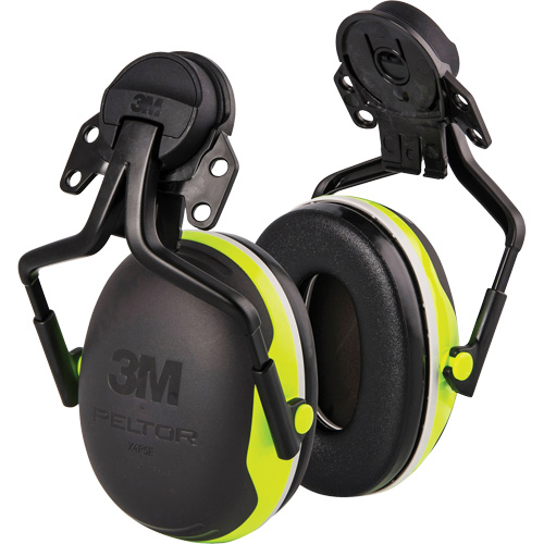 Serres-t&ecirc;te isol&eacute;s &eacute;lectroniquement Peltor, Fixation pour casque, 25 NRR dB - 3M X4P5E