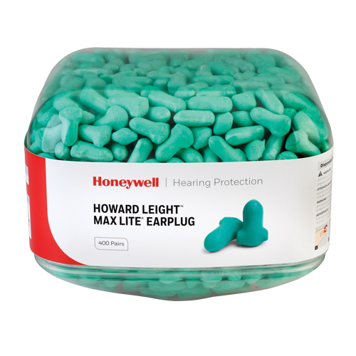 Bouchons d'oreilles Maximum Lite de Howard Leight, Vrac - Contenant - PIP Global Safety HL400-LPF-REFILL