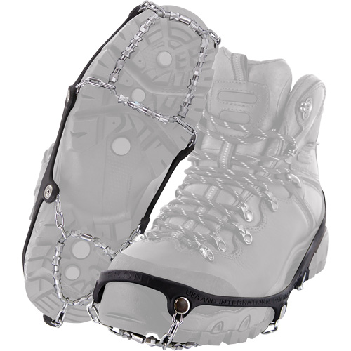 ICEtrekkers&reg; Diamond Grip Boot Traction Device, Steel, Stud Traction, Small -  