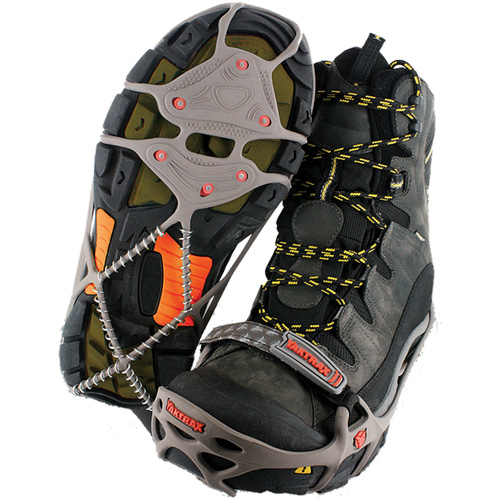 Yaktrax&reg; Work Boot Traction Device, Steel, Stud/Coil Traction, X-Large -  