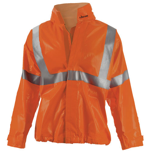 Manteau ignifuge Utili-Gard, T-petit, Orange haute visibilit&eacute; - Ranpro Inc. V2449320-XS