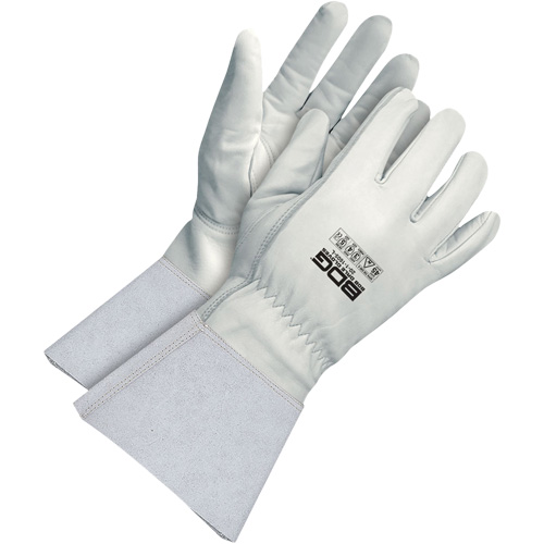 Cut-Resistant Driver's Gloves, 2X-Large, Grain Goatskin Palm - Bob Dale Gloves 20-1-1605-X2L